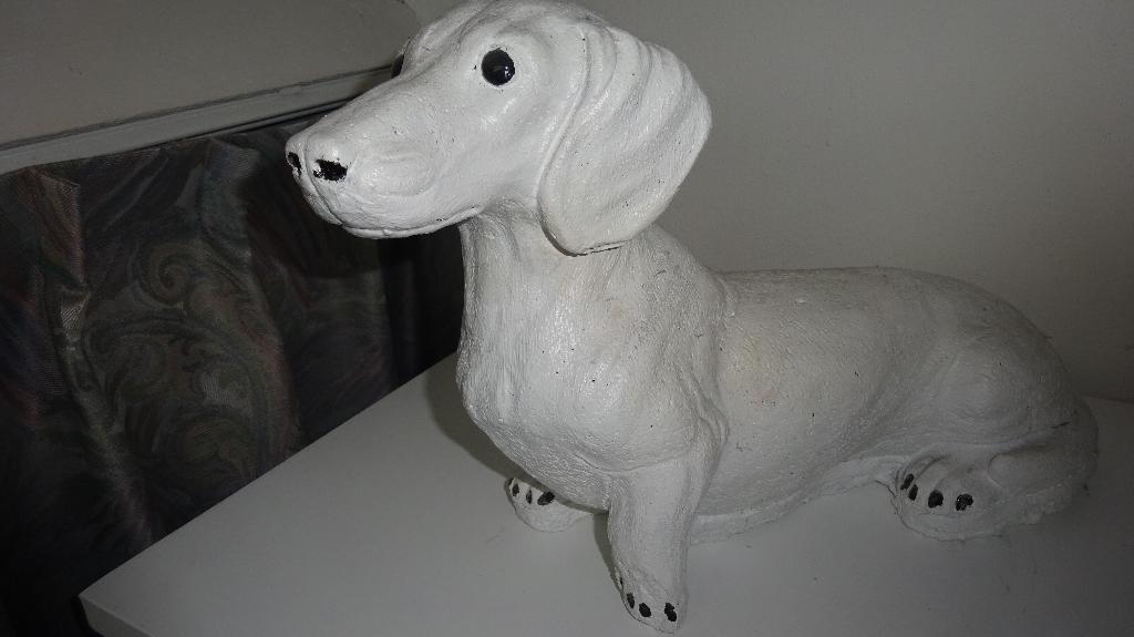 Honden Beeld Van Beton., Ophalen, Zo goed als nieuw, Dier