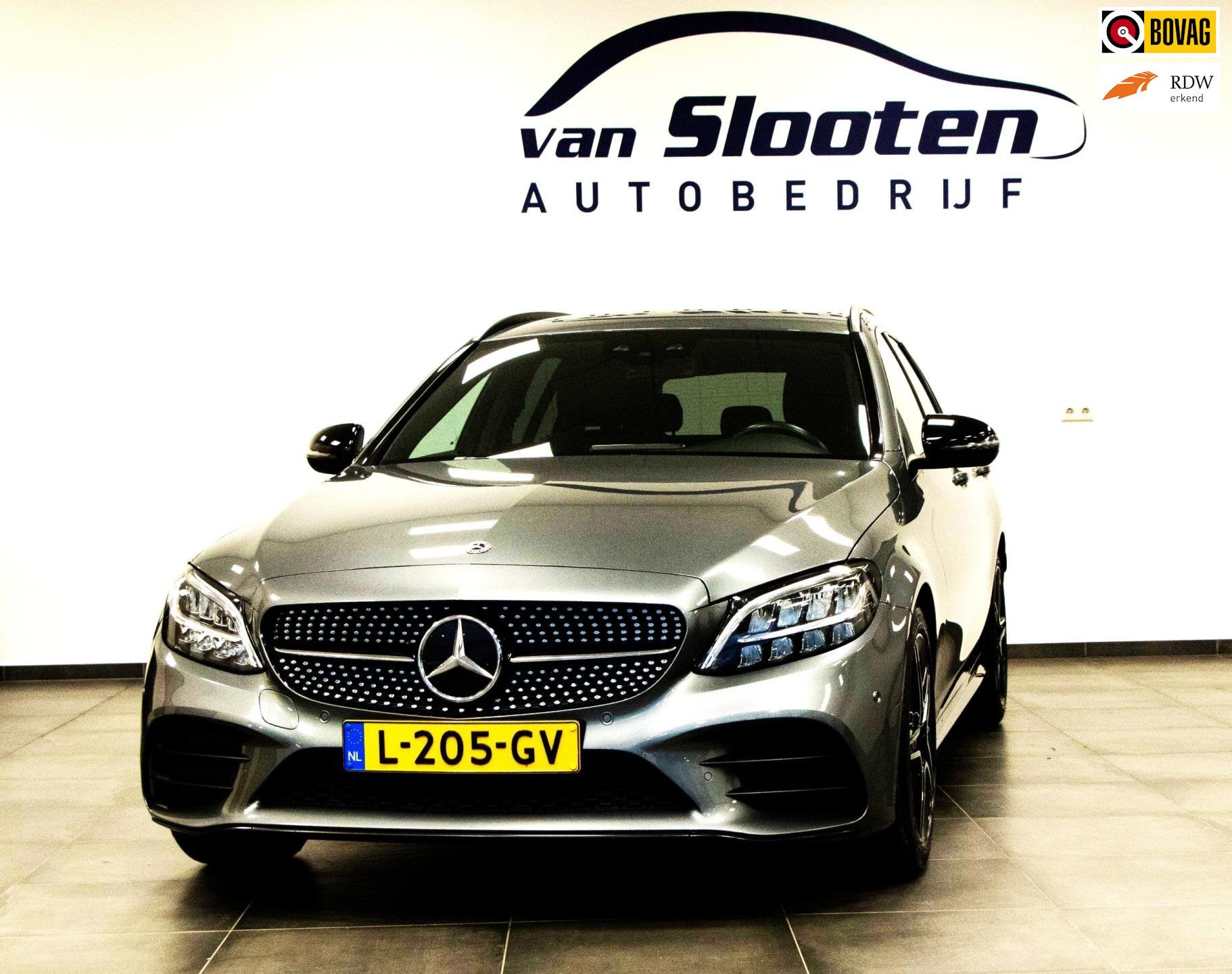Mercedes-Benz C-klasse Estate 180 Business Solution AMG| Aut, Auto's, Mercedes-Benz, Automaat, Leder en Stof, Origineel Nederlands