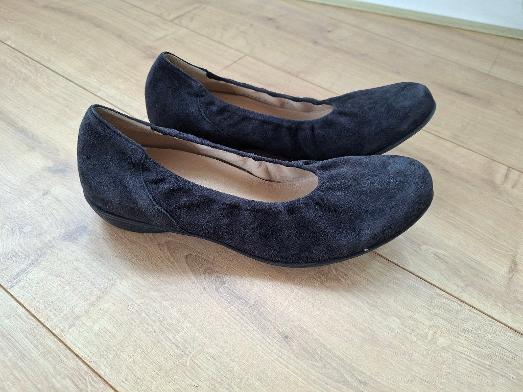 Mooie Durea ballerina's / instappers maat E7 (=40,5), Kleding | Dames, Schoenen, Durea, Blauw, Nieuw, Ballerina's