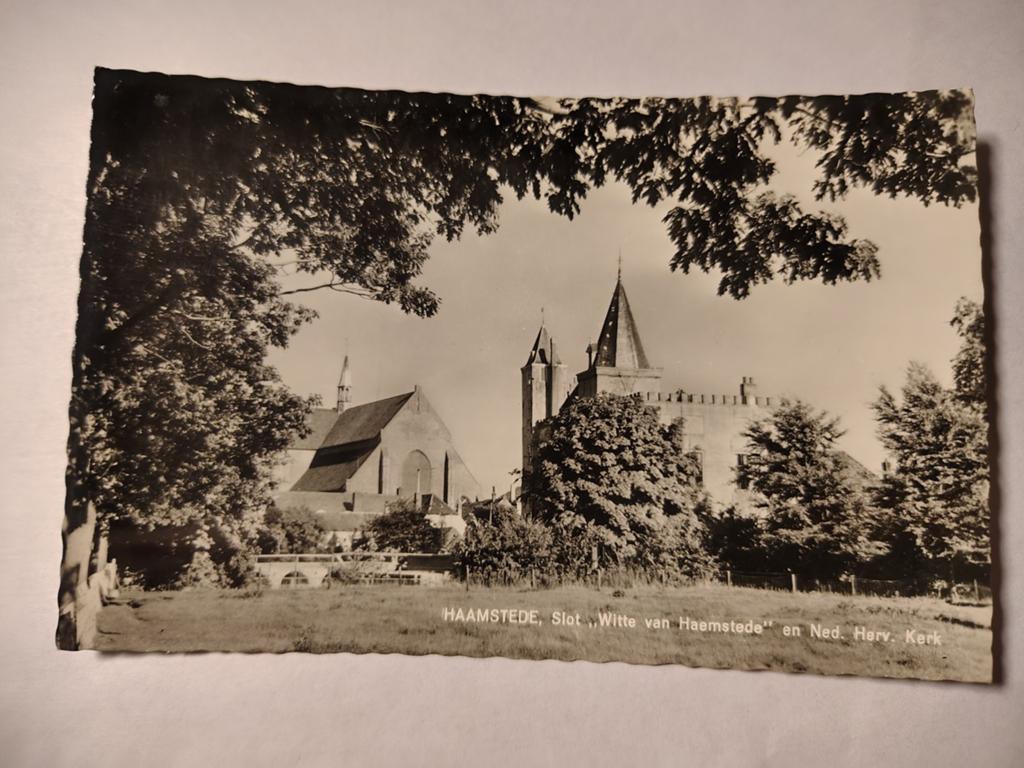 Burgh-Haamstede Slot "Witte van Haemstede" en Ned. Herv., Ophalen of Verzenden