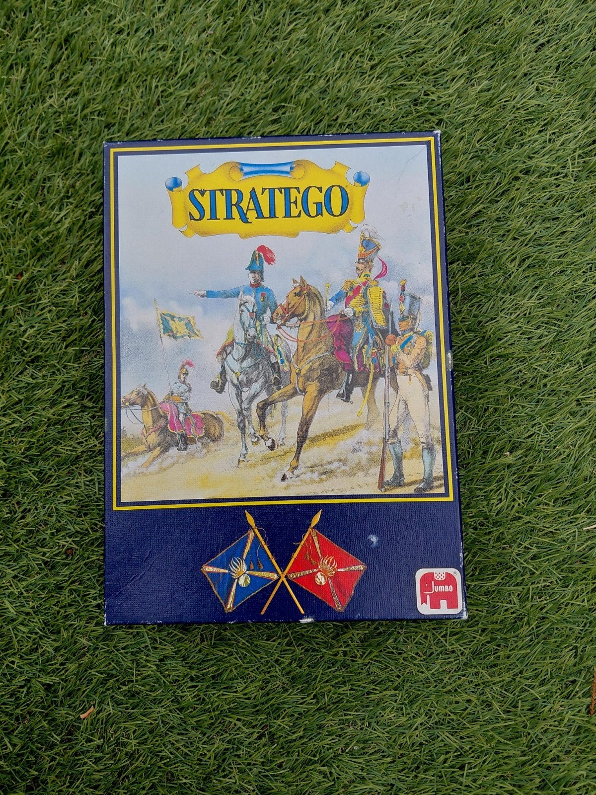 Stratego bordspel - Klassiek strategiespel, Een of twee spelers, Ophalen of Verzenden, Gebruikt, Jumbo