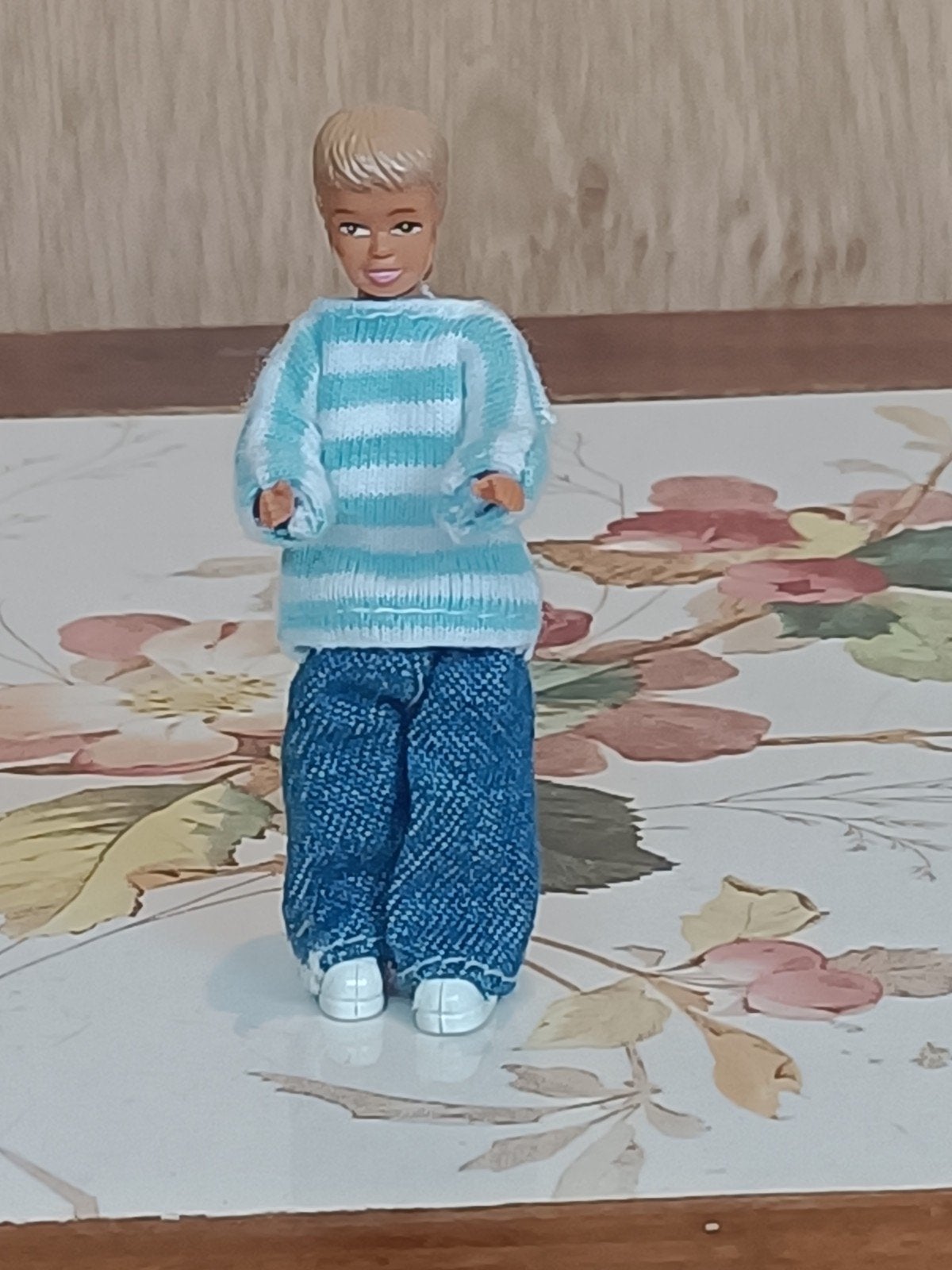 Lundby popje poppenhuis jaren '70, Verzamelen, Poppenhuizen en Toebehoren, Verzenden, Gebruikt, Poppenhuis