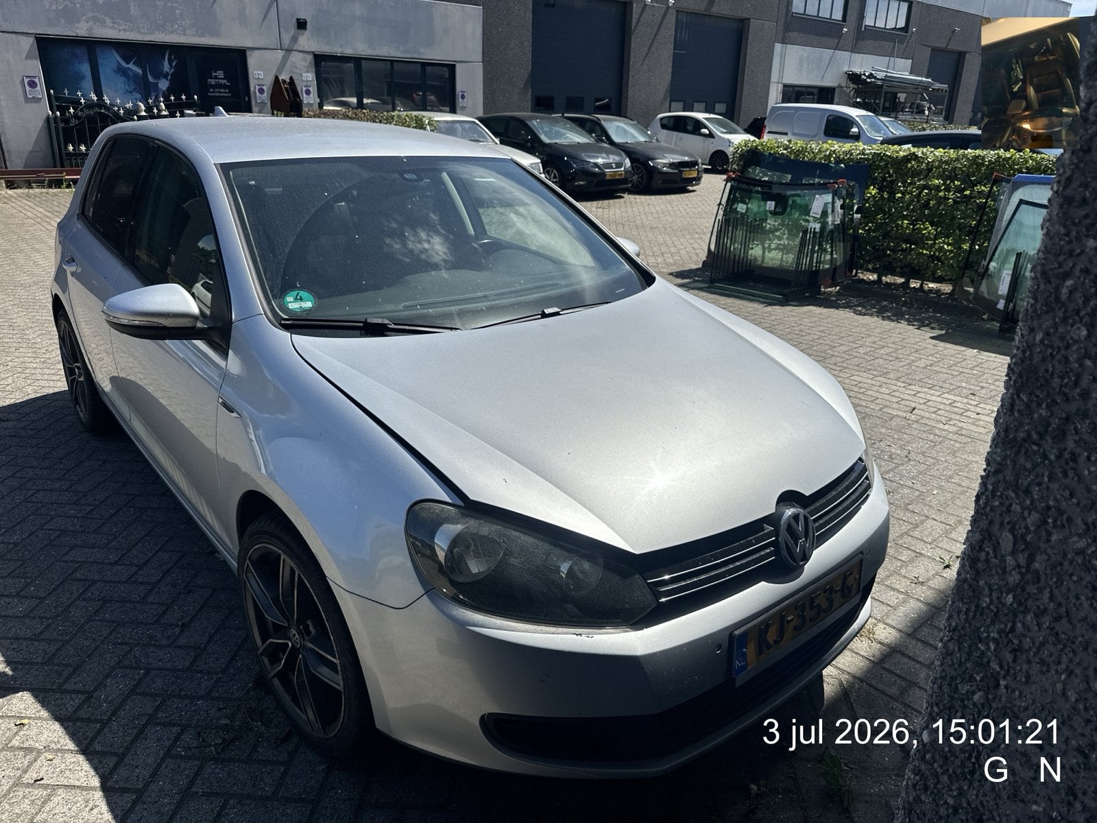 Volkswagen Golf 1.4 16V 59KW 2009 Grijs, Auto's, Volkswagen, Voorwielaandrijving, 4 cilinders, 1117 kg, Handgeschakeld