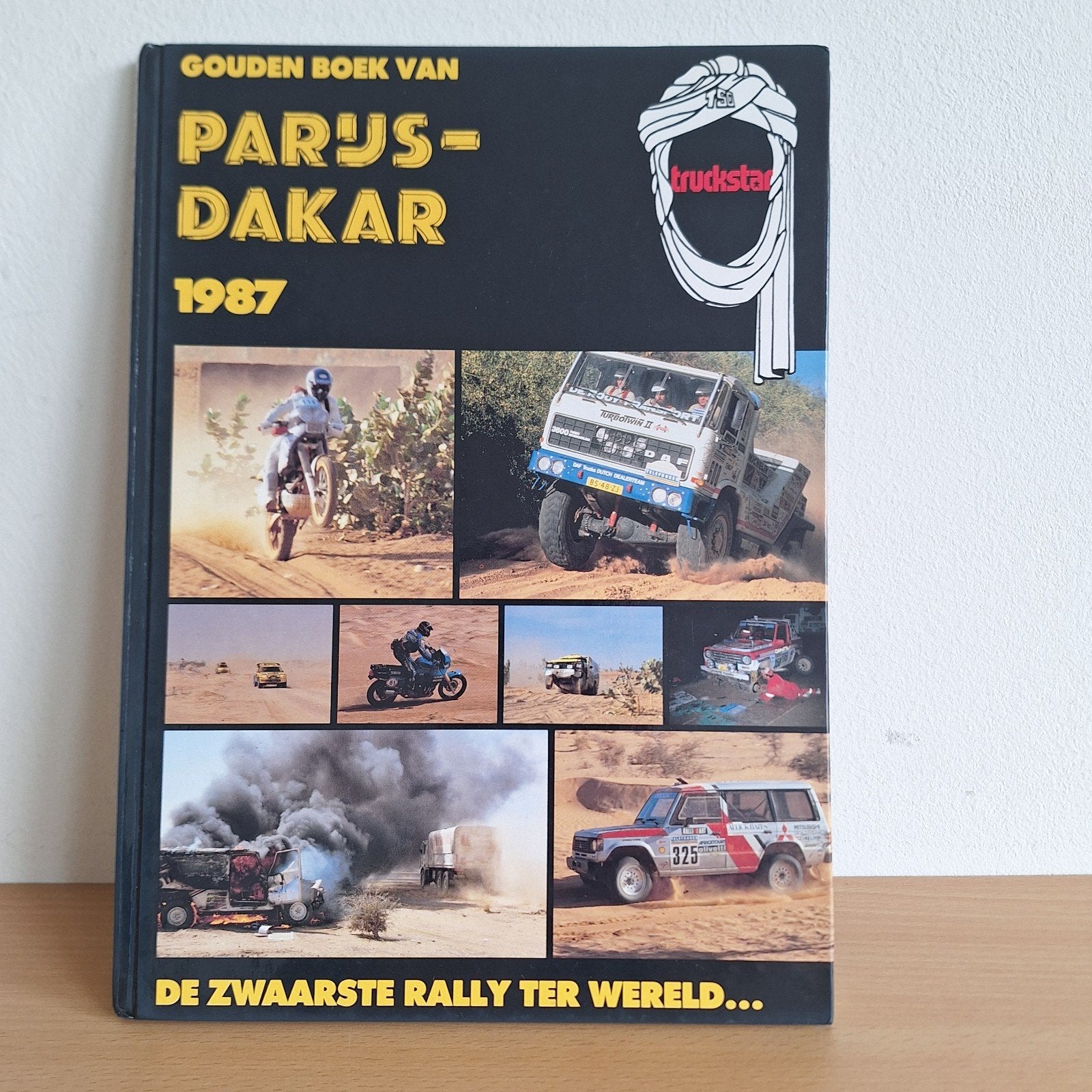 te koop Parijs-Dakarboek van 1987, Ophalen of Verzenden, Zo goed als nieuw, Algemeen