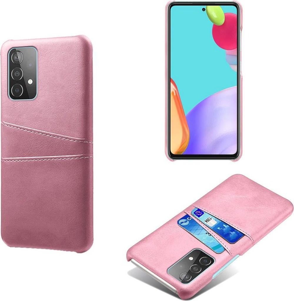 Back Cover + PMMA Screenprotector voor Galaxy A52 _Roze Goud, Verzenden, Nieuw, Hoesje of Tasje