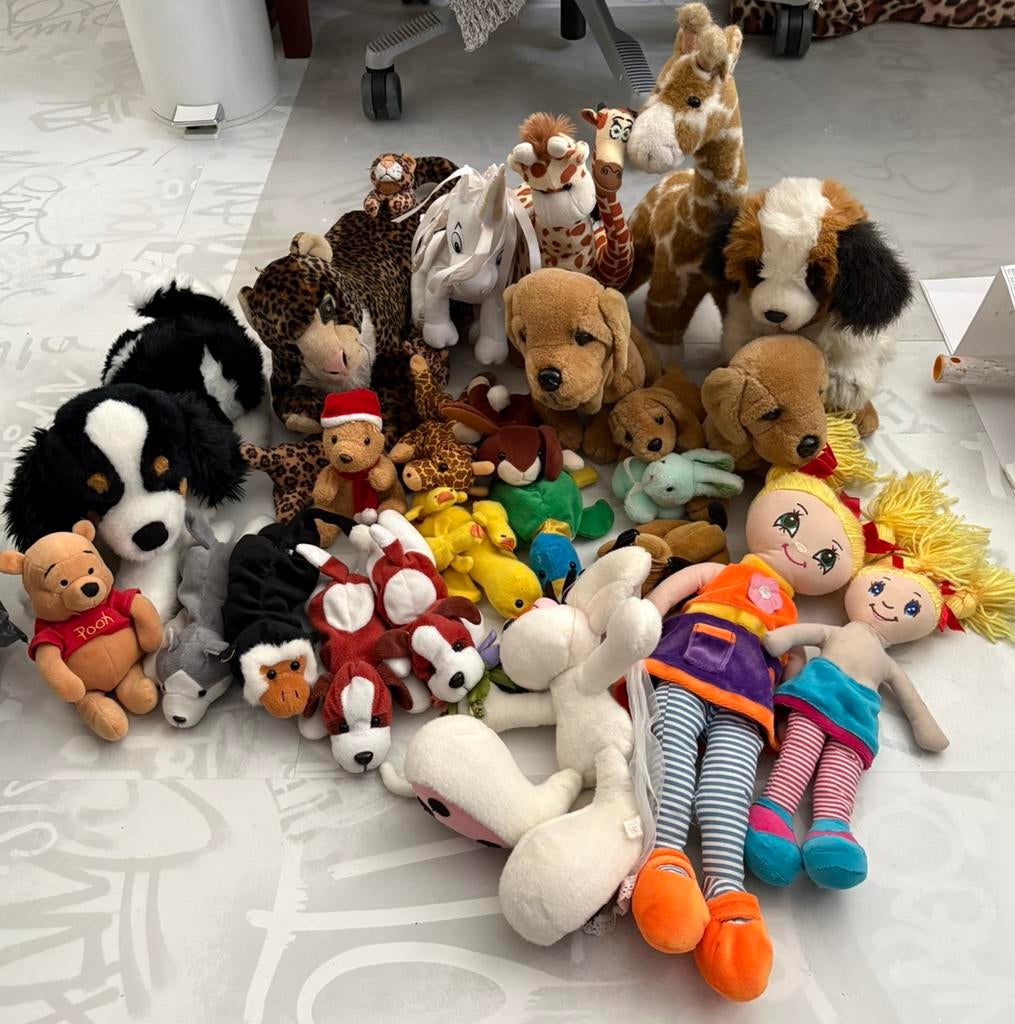 Pluche knuffels, Ophalen of Verzenden, Zo goed als nieuw, Overige typen