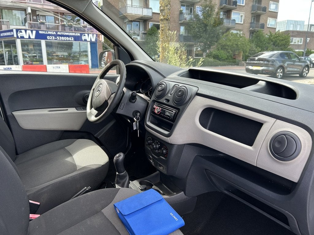 Dacia Dokker 1.5 dCi 75 Ambiance keurige auto Prijs is ex bt, Auto's, Euro 5, Stof, Gebruikt, Zwart