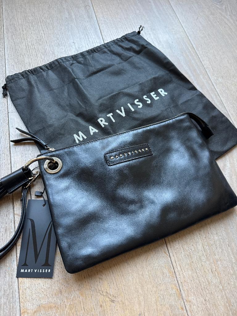 Clutch Mart Visser, Ophalen of Verzenden, Nieuw, Zwart, Avondtasje