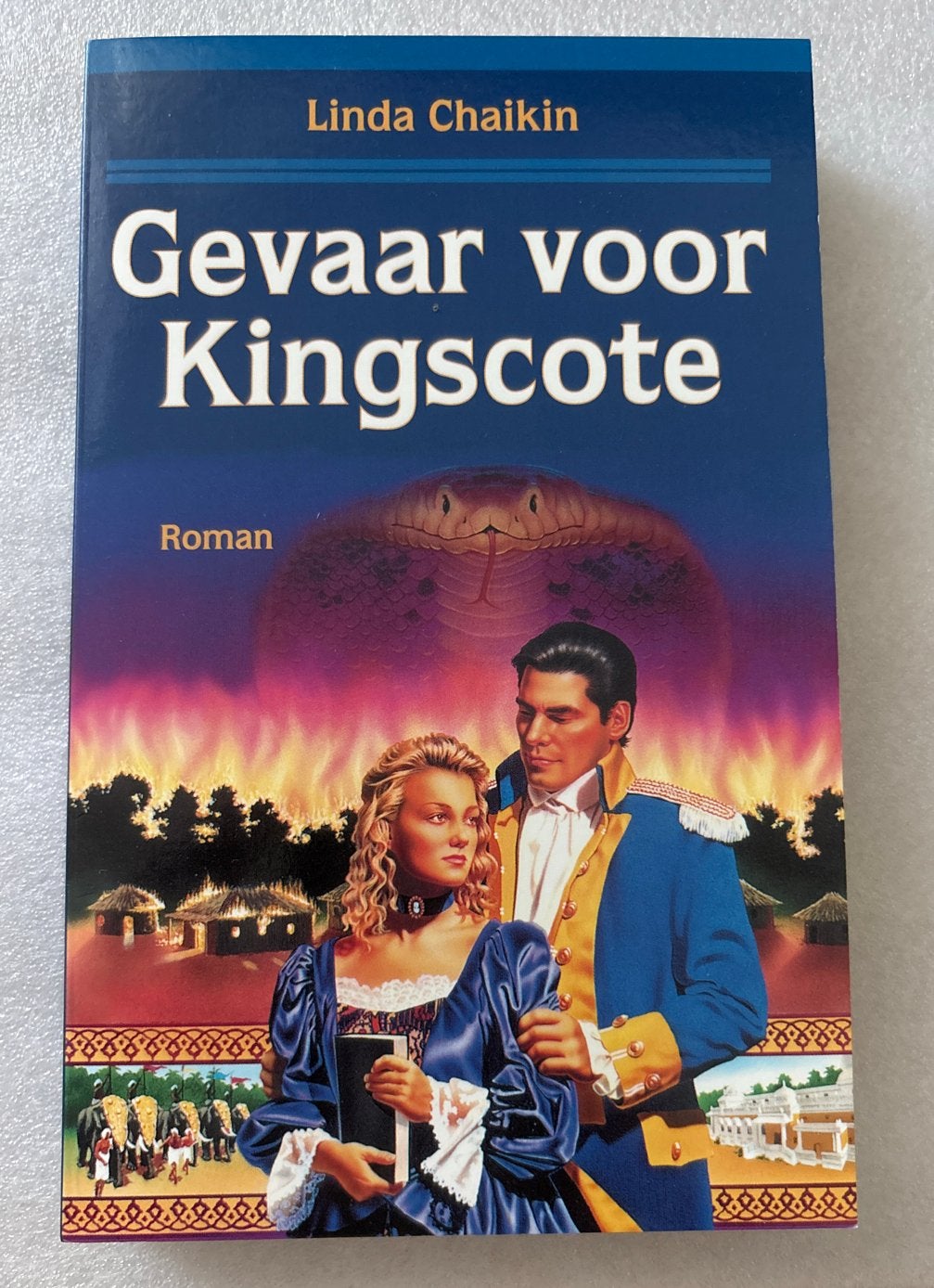 Gevaar voor Kingscote - Linda Chaikin (Roman), Ophalen of Verzenden, Gelezen, Nederland