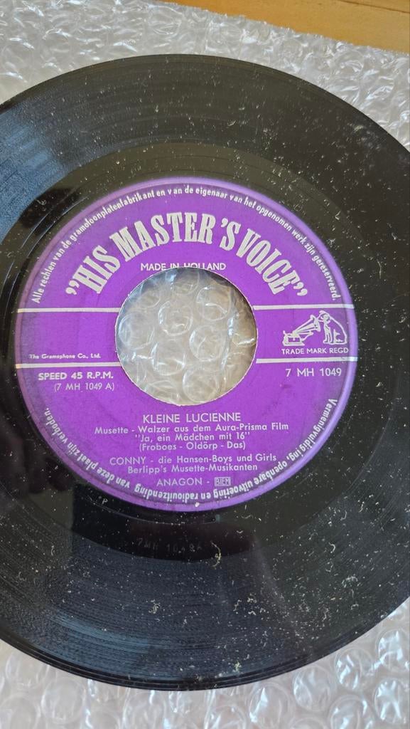 His Master's Voice - Kleine Lucienne 7" Single, Cd's en Dvd's, Vinyl Singles, Gebruikt, 7 inch, Single, Ophalen of Verzenden