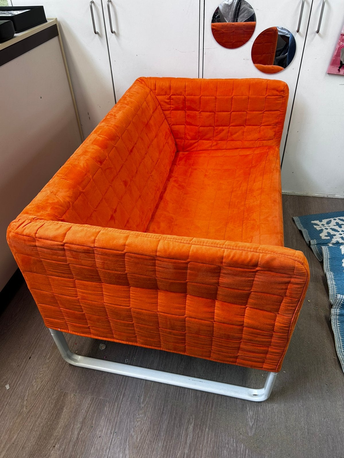 IKEA knopparp bankje, Ophalen, 75 tot 100 cm, Tweepersoons, Minder dan 150 cm