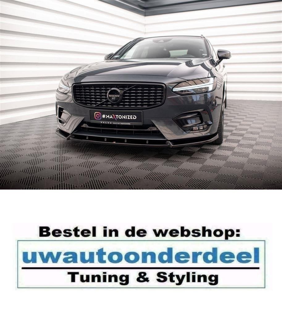 Maxton Design Spoiler Splitter Lip Volvo V90 R Design Mk2, Verzenden, Automotive Parts, A.parts@hotmail.nl, Trasmolenlaan 12 3447 GZ Woerden