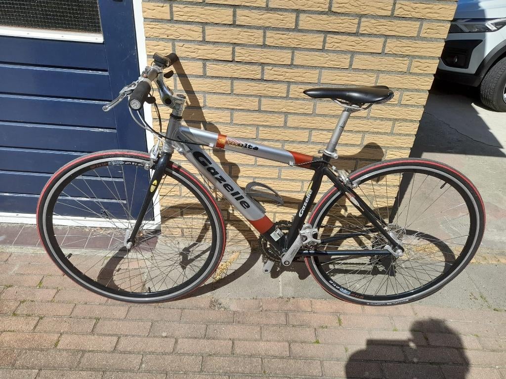 Racefiets Dames Gazelle, Ophalen, 28 inch, Gebruikt, Velgrem