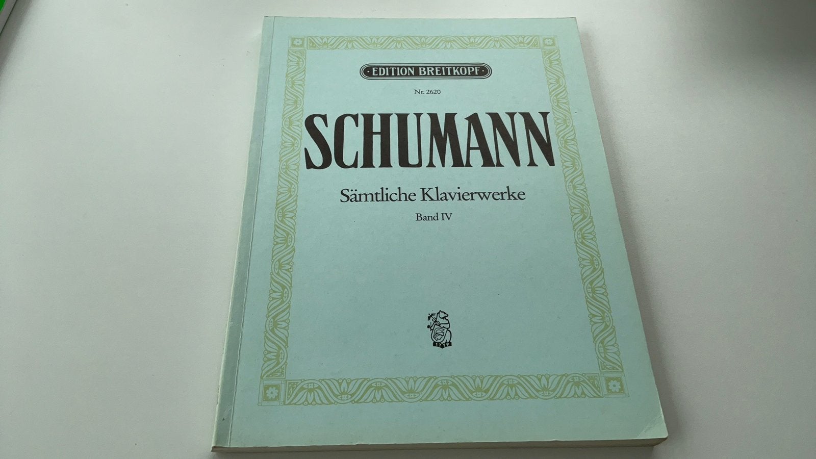 Pianoboek Schmumann samtliche klavierwerke band 4 zgan!, Ophalen of Verzenden, Zo goed als nieuw, Les of Cursus, Klassiek