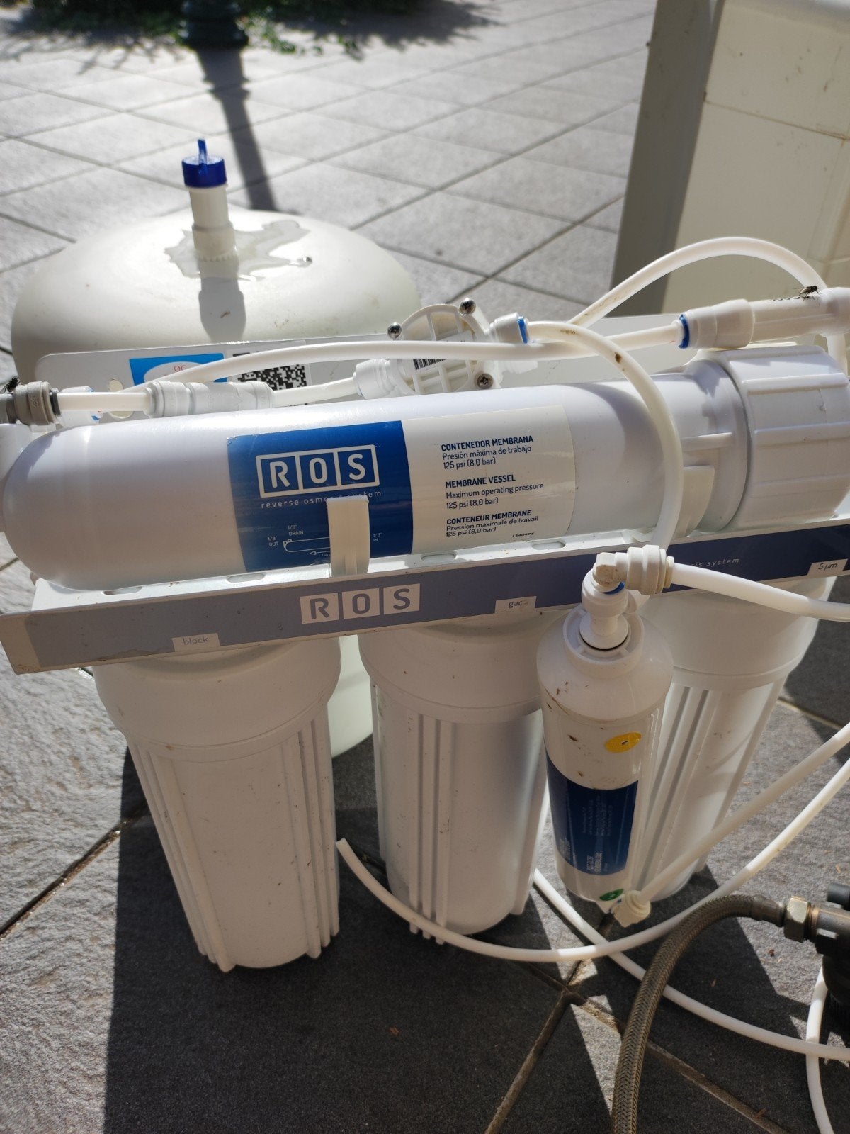 ROS Omgekeerde Osmose Waterfilter Systeem, Ophalen of Verzenden, Gebruikt