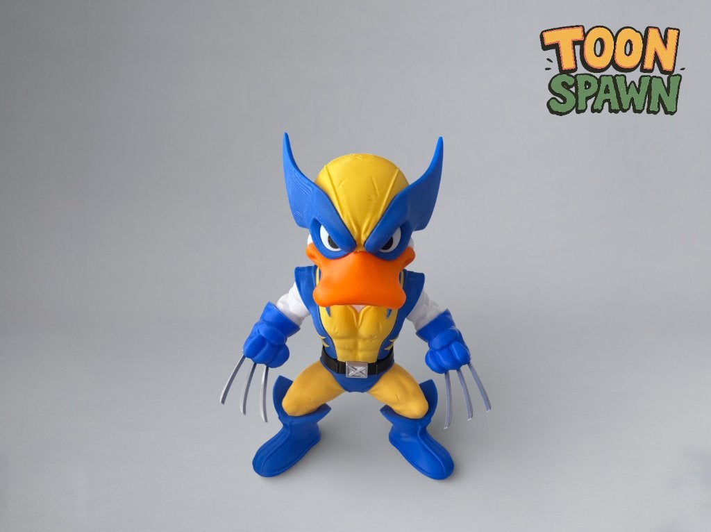 Donald Wolverine – Comic Version – 28 cm, Ophalen of Verzenden, Nieuw, Overige typen