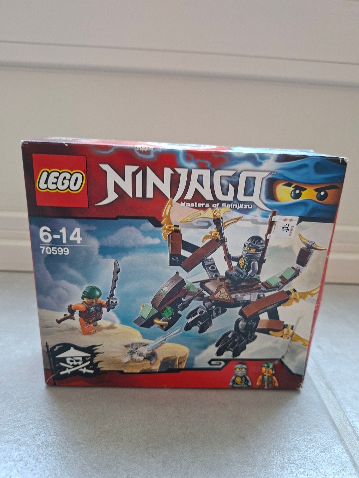 LEGO Ninjago 70599 Cole's Draak - Nieuw, doos beschadigd, Lego, Nieuw, Ophalen of Verzenden, Ongeopend/sealed