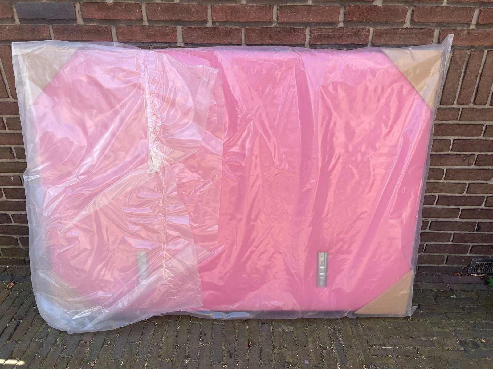 Nieuw roze prikbord/memobord (140x100cm), Ophalen, 100 tot 150 cm, Nieuw, 125 cm of meer