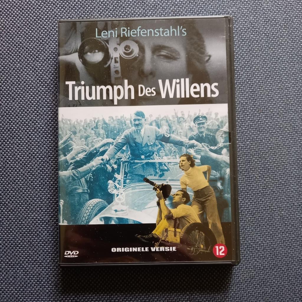 Triumph des Willens DVD - Leni Riefenstahl WO2 Documentaire, Vanaf 12 jaar, Ophalen of Verzenden, Gebruikt, Politiek of Geschiedenis