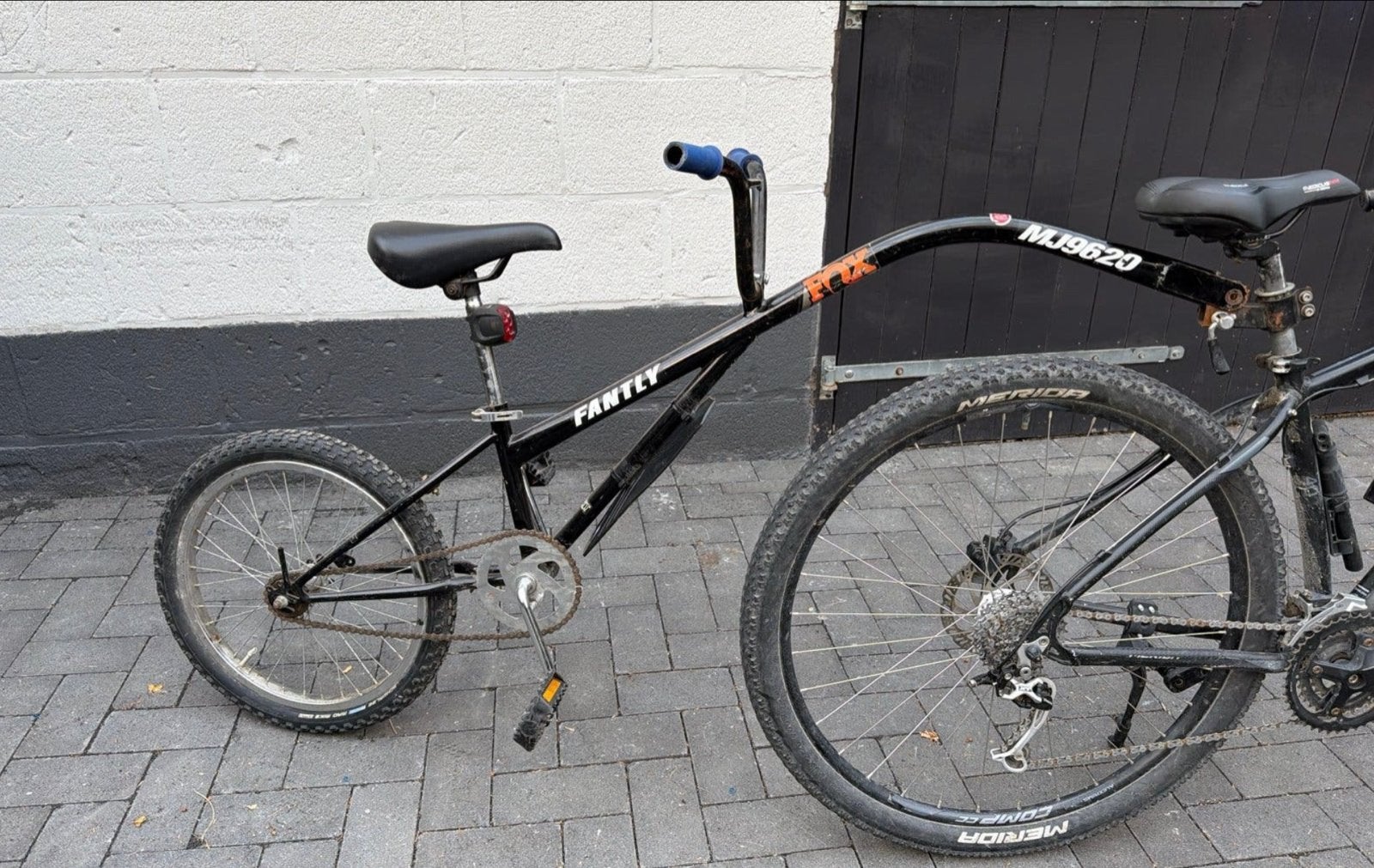 Fantly Aanhangfiets - Perfect voor gezinsuitjes!, Fietsen en Brommers, Ophalen, Gebruikt, Aanhangfiets, Minder dan 20 kg