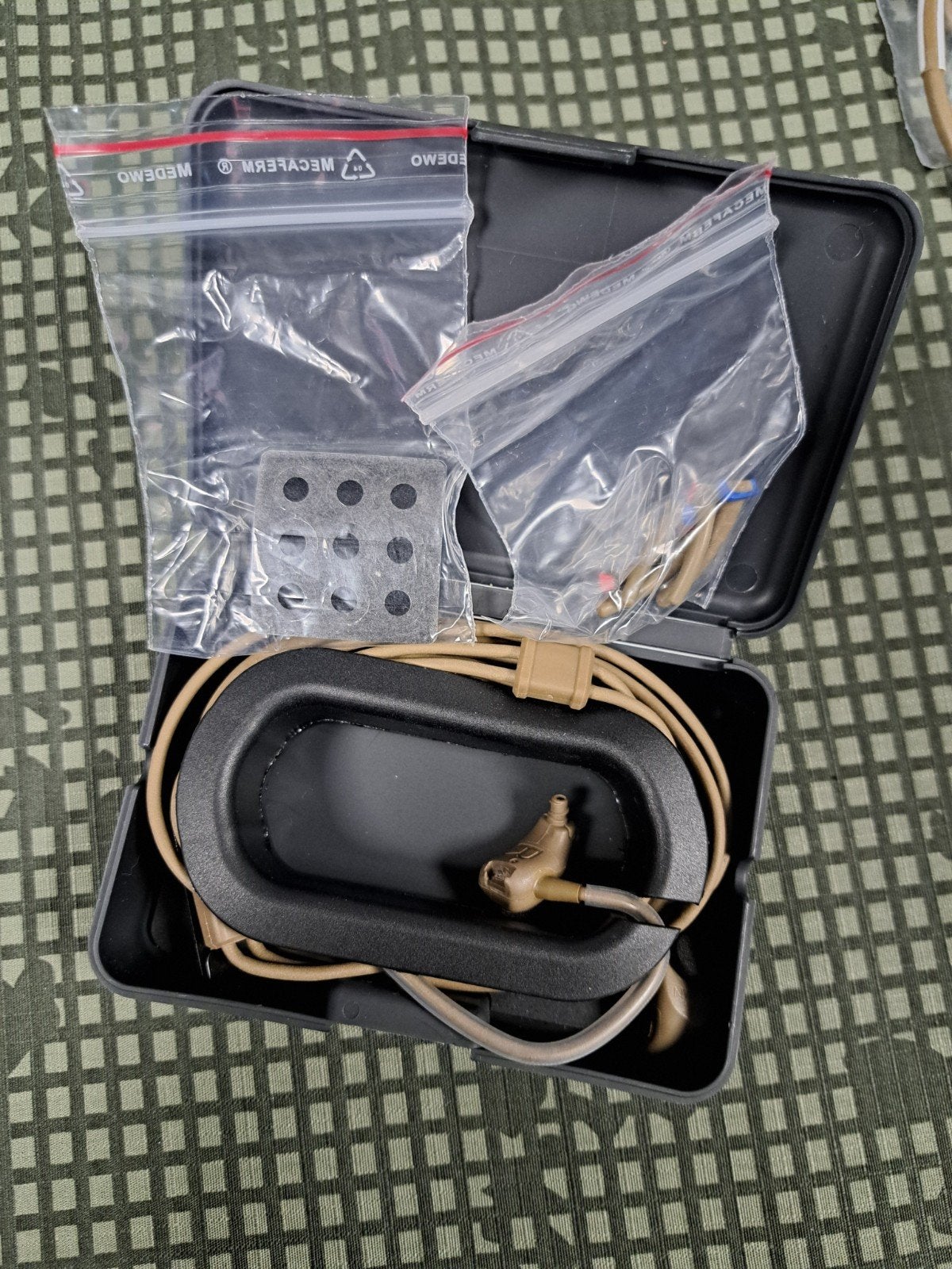 Invisio X5 headset t5 t7 sordin otto 3m comtac peltor, In-ear, Ophalen of Verzenden, Zo goed als nieuw, Invisio