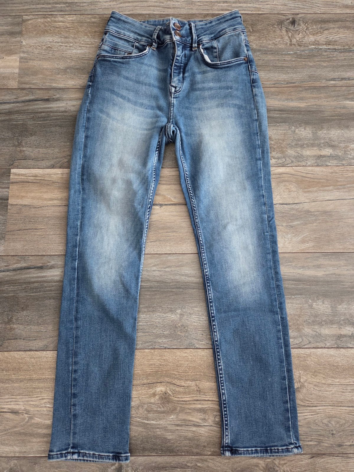 Garcia / spijkerbroek / jeans / W28- L28, Blauw, Ophalen of Verzenden, W28 - W29 (confectie 36), Gedragen