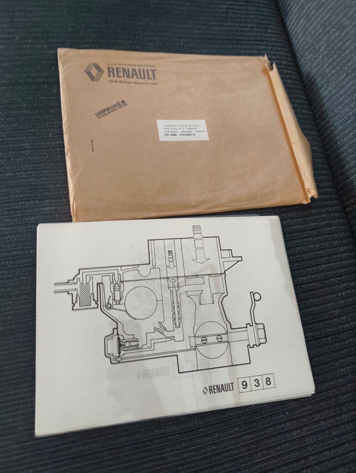 30+ vintage Renault werkplaats dia's, Ophalen of Verzenden