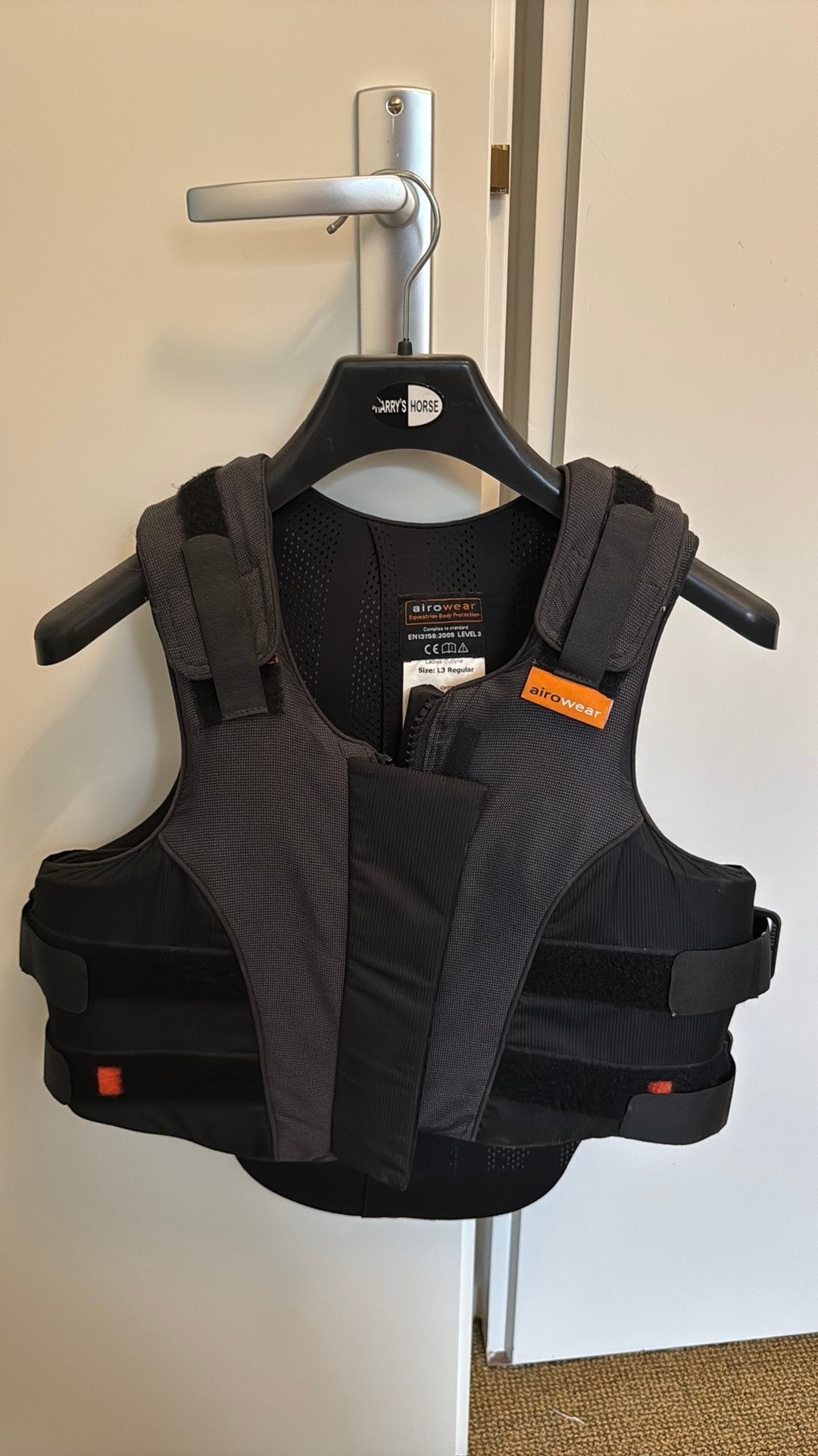 Bodyprotector Airowear L3, Dieren en Toebehoren, Paardrijkleding, Ophalen of Verzenden, Zo goed als nieuw, Bovenkleding