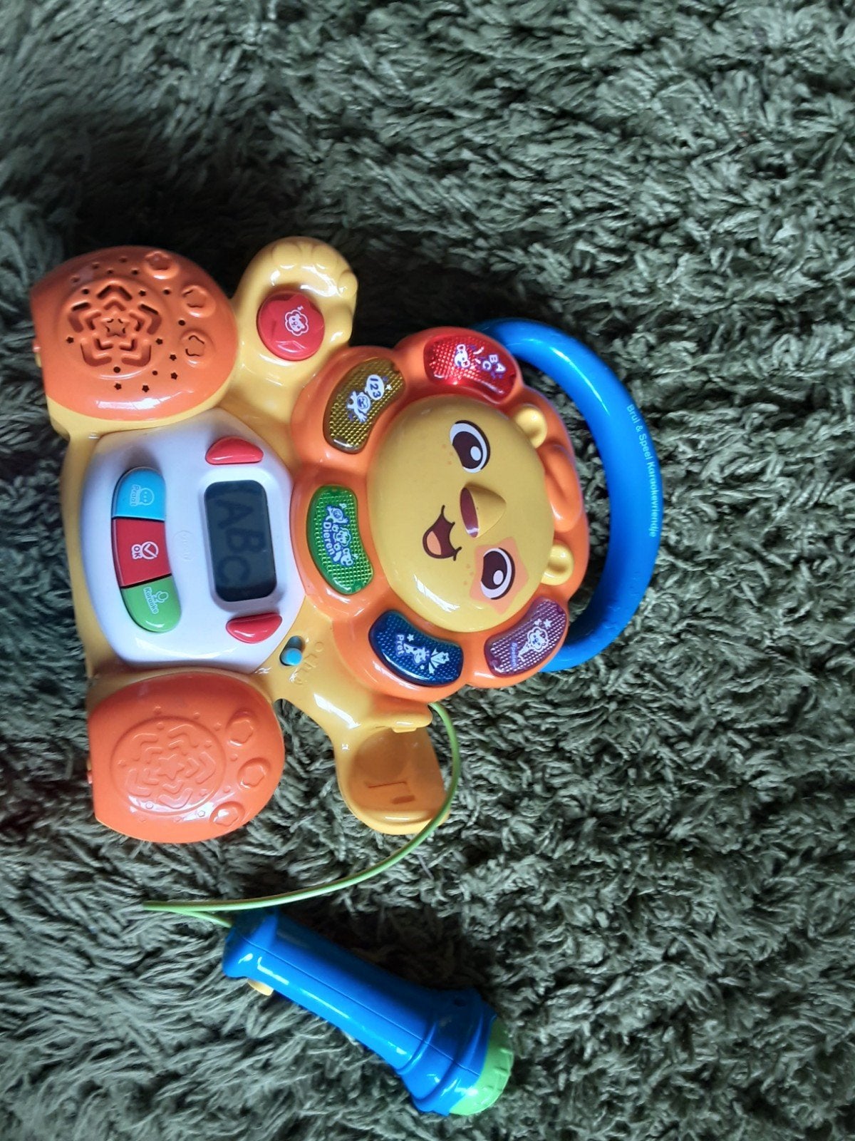 vtech , brul en speel karaokevriendje leeuw ., Ophalen, Gebruikt, Overige typen, Met licht