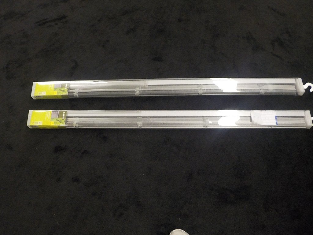 2x GAMMA Aluminium Jaloezie Grijs 120x180 cm | 25 mm | Nieuw, Ophalen, Jaloezie, 120 cm, Overige merken