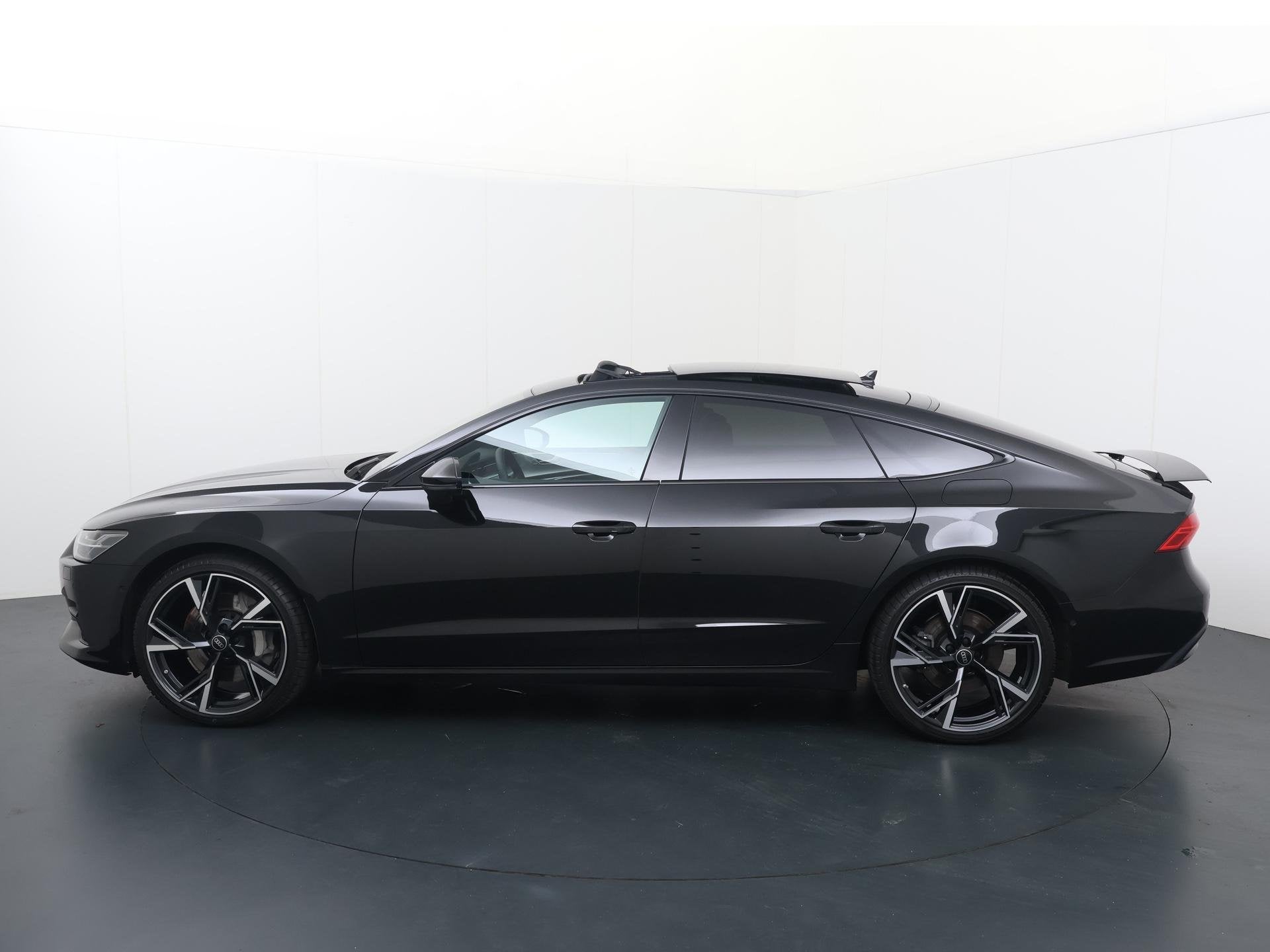 Audi A7 Sportback 50 TFSI e quattro Pro Line S | 299 PK | So, Auto's, Audi, Stof, Gebruikt, 4 cilinders, Zwart