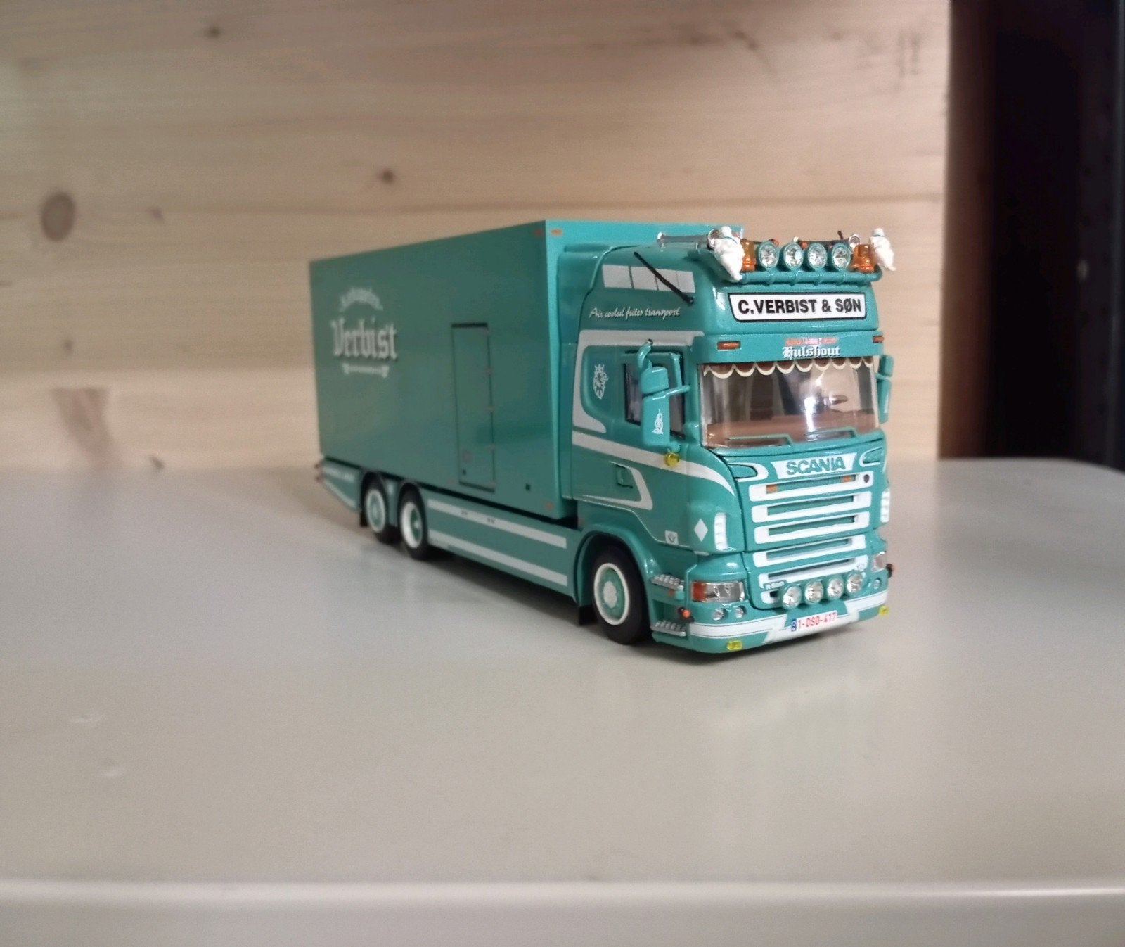 Scania R Verbist bakwagen Tekno, Ophalen of Verzenden, Nieuw, Bus of Vrachtwagen, Tekno