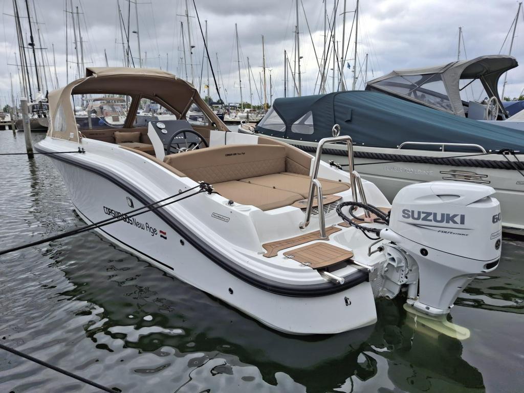 DEMO! Corsiva 605 Tender | 60pk Suzuki limited White, Tender, Niet ingevuld, Nieuw, 6 m