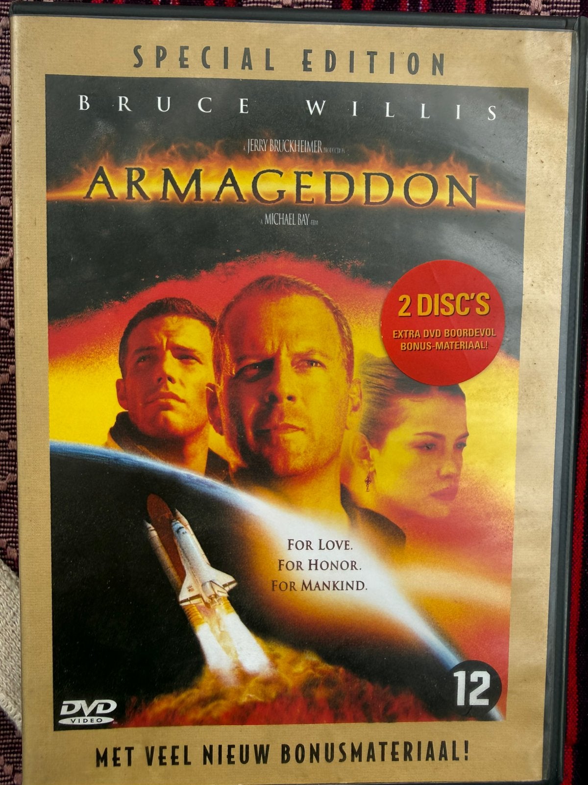 Armageddon special edition dubbel dvd, Vanaf 12 jaar, Ophalen of Verzenden, Zo goed als nieuw