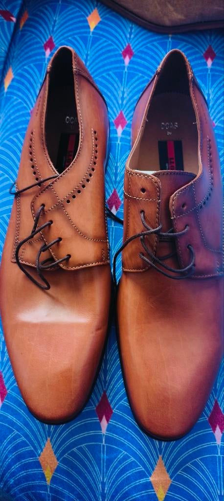 Nieuwe Lloyd veterschoenen, bruin leer, maat 41, Kleding | Heren, Bruin, Nieuw, Lloyd, Ophalen of Verzenden