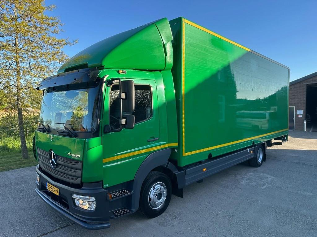 Mercedes-Benz ATEGO 1018 / NL TRUCK / 10T / LAADKLEP+ZIJDEUR, Automaat, Achterwielaandrijving, Stoelverwarming, Euro 6
