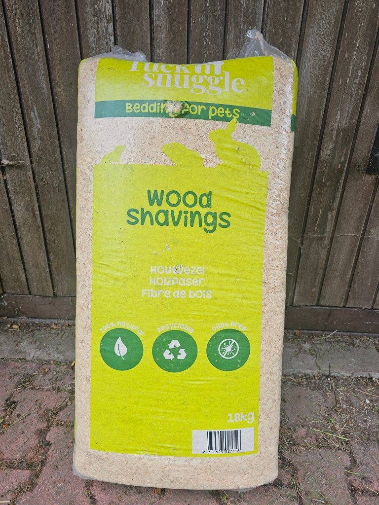 Ongeopende baal houtkrullen / zaagsel voor huisdieren - 18kg, Dieren en Toebehoren, Ophalen, Nieuw, Verzorging