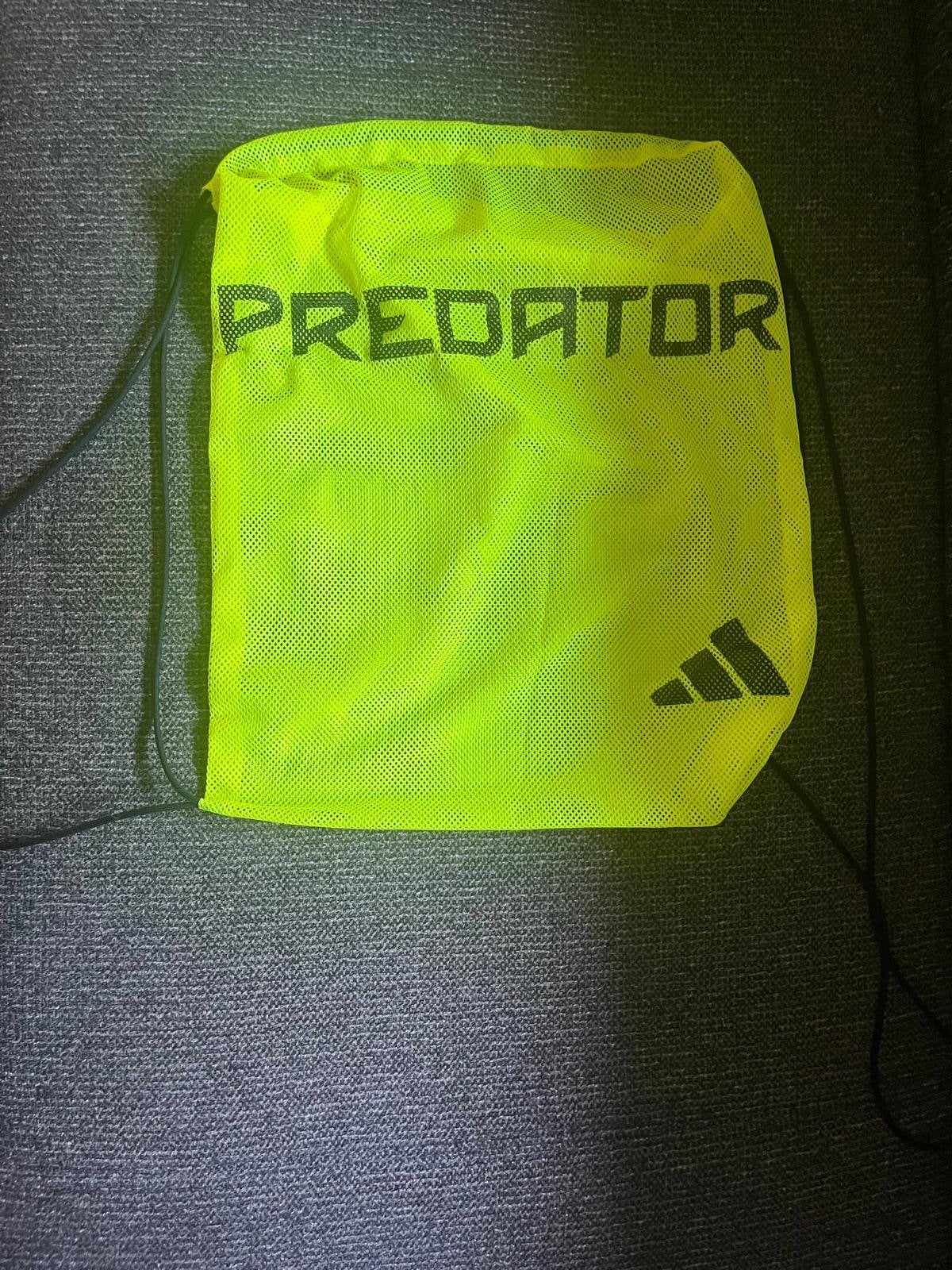 Adidas Predator Voetbal Schoenenzak - Neon Geel, Ophalen of Verzenden, Nieuw, Overige typen