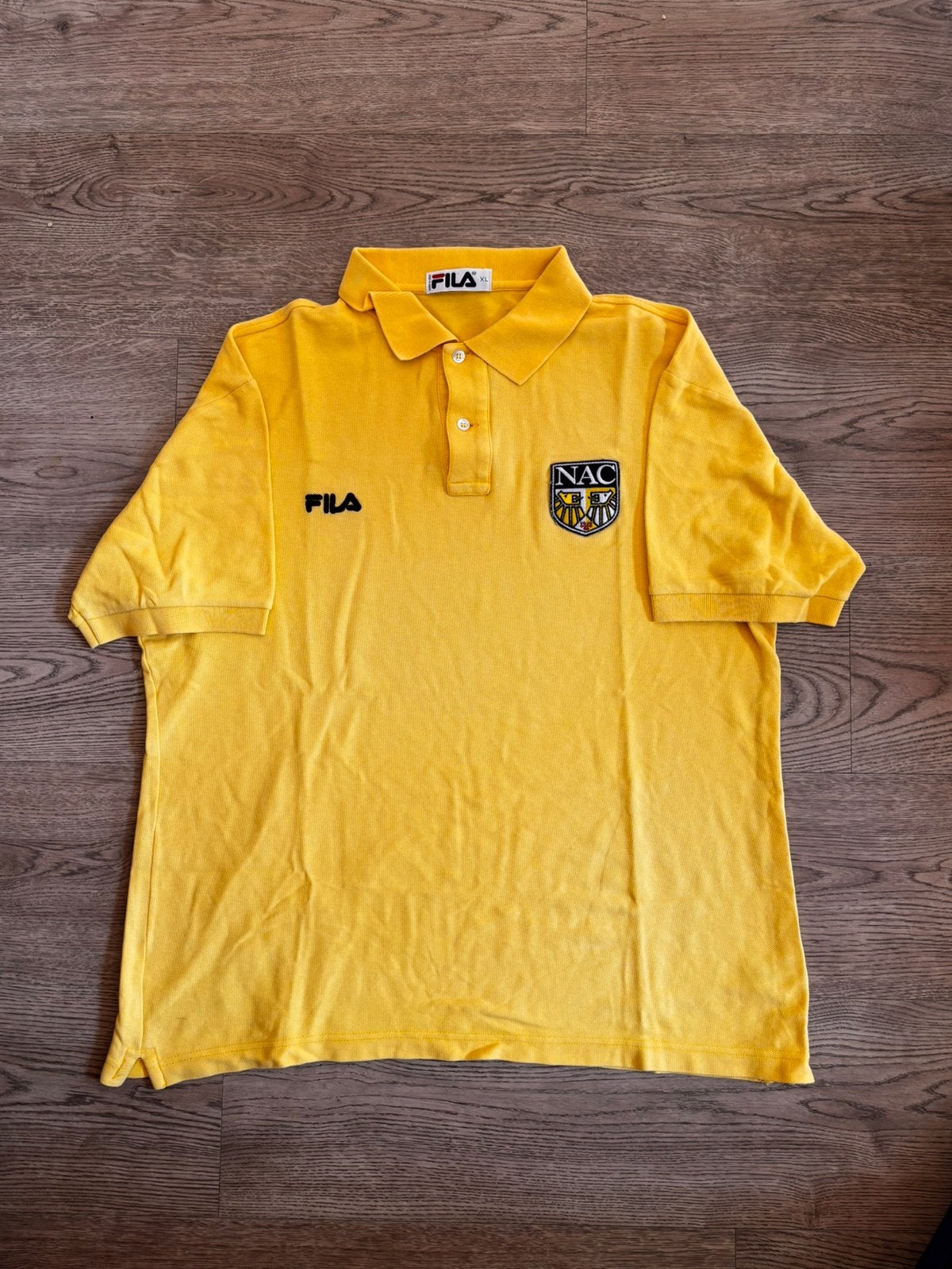 NAC Breda polo maat XL FILA, Ophalen of Verzenden, Zo goed als nieuw, Maat 56/58 (XL)