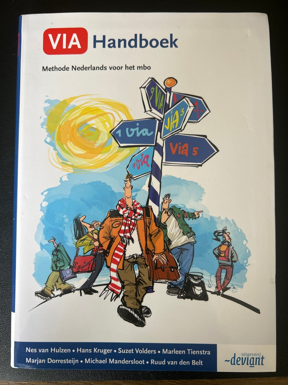VIA Handboek - Methode Nederlands voor het mbo, Ophalen of Verzenden, Zo goed als nieuw, MBO