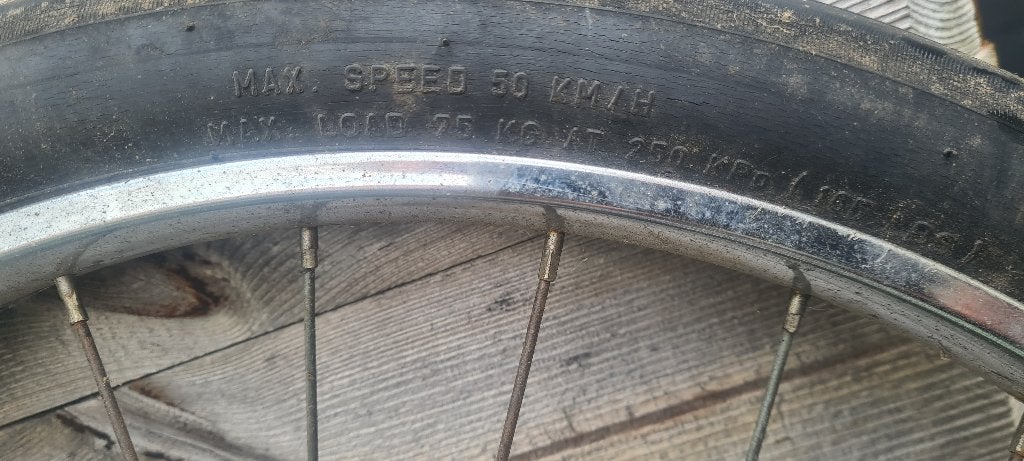 Solex velg + band, Ophalen of Verzenden, Gebruikt, Overige typen, Overige merken
