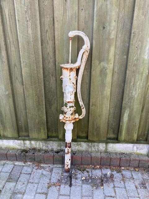 Gietijzeren pomp, Ophalen, Gebruikt, Handmatig, Overige typen