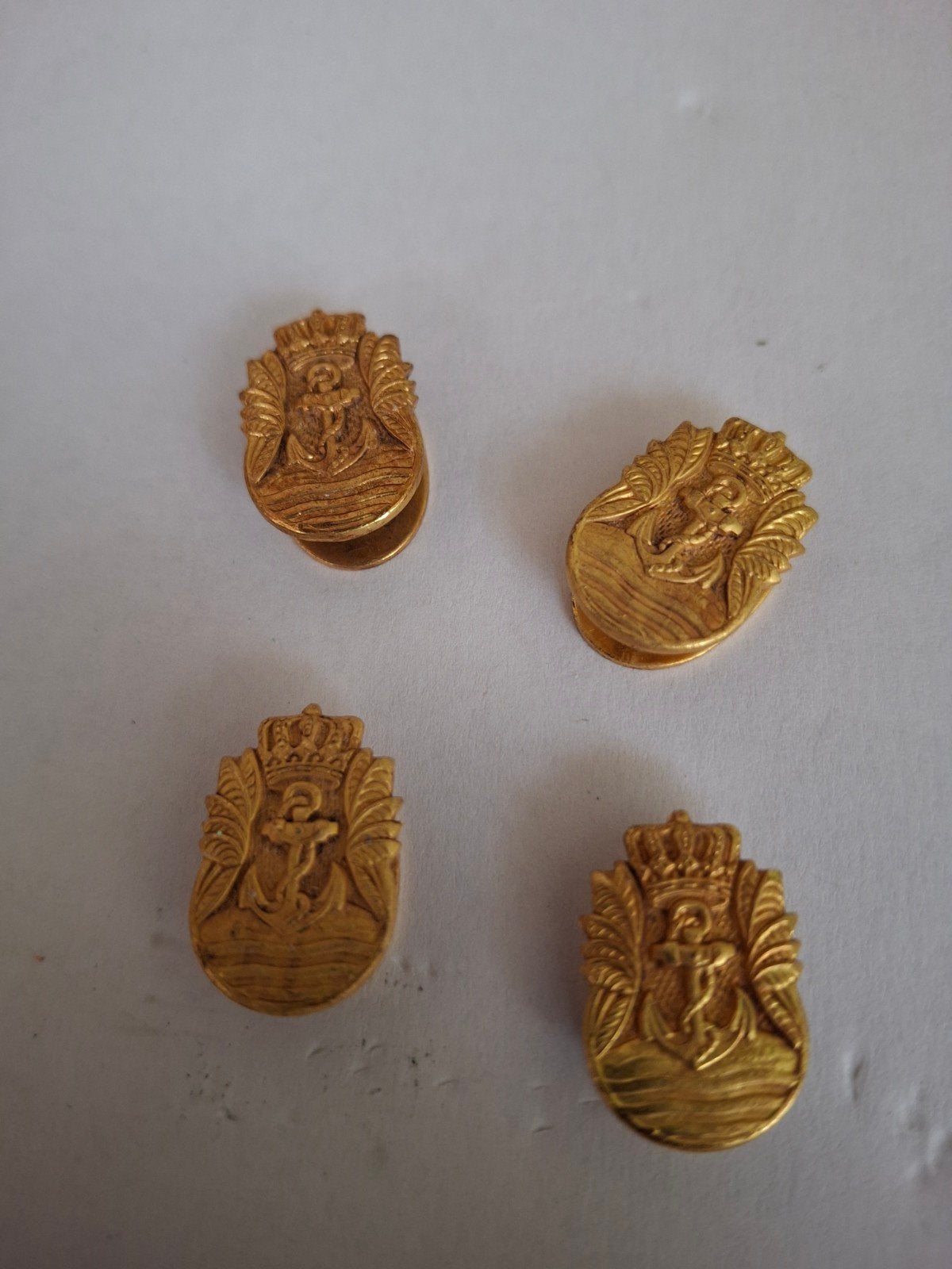 Knoopsgat Knil Marine, Ophalen of Verzenden, Marine, Nederland, Embleem of Badge