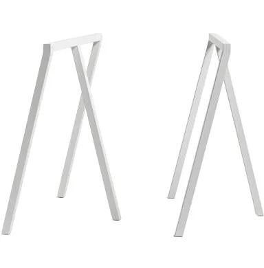 Hay loop stand  tafelpoten wit, set van 2, Huis en Inrichting, Ophalen, Tafelpoot, Gebruikt, 50 tot 100 cm
