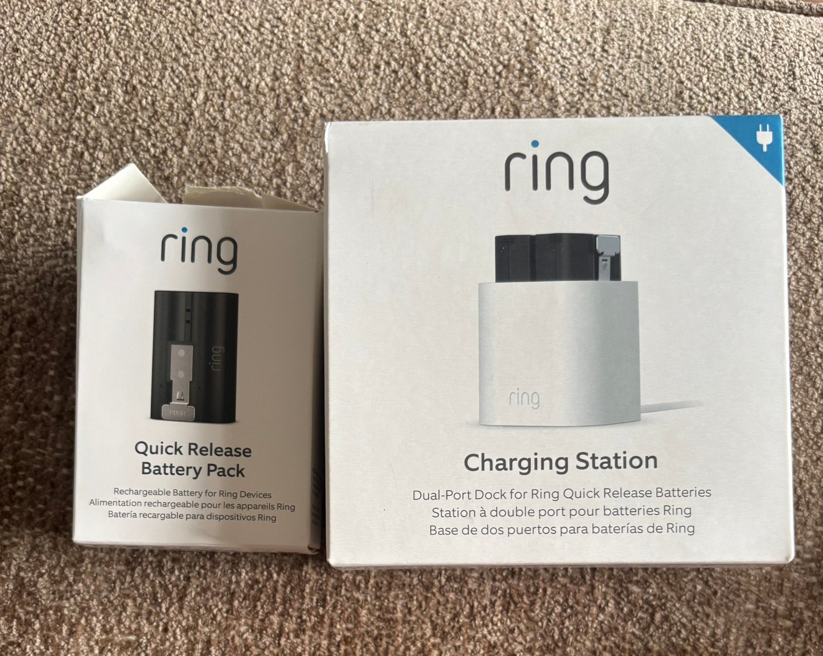 Ring batterij en charging station, Ophalen, Nieuw