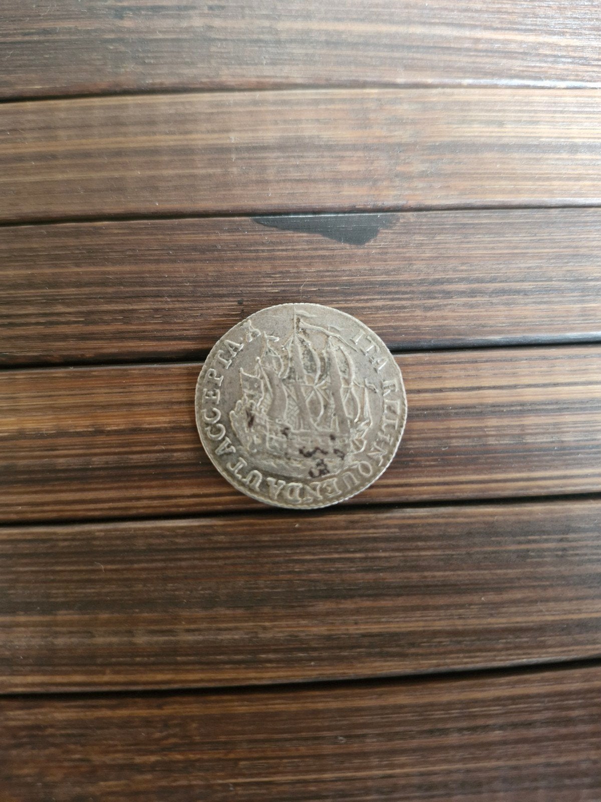 6 stuiver scheepjesschelling Zeeland 1773, 4,64gr, Ophalen of Verzenden, Vóór koninkrijk, Overige waardes