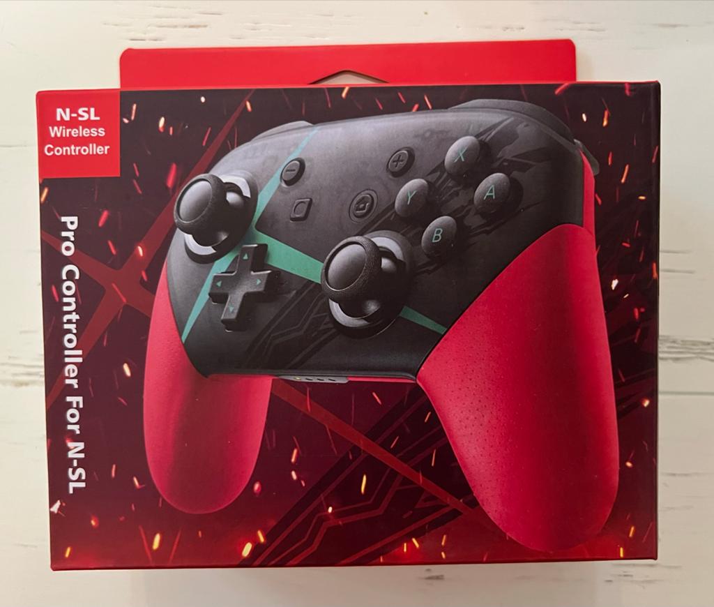 Nintendo Switch Wireless Pro Controller - Rood/Zwart, Nieuw, Ophalen of Verzenden, Nieuw, Met 1 controller, Switch Original