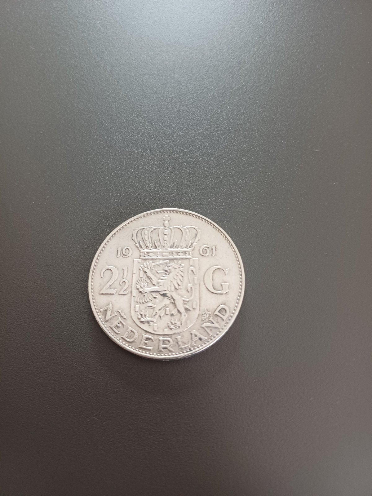 Zilveren rijksdaalder Koningin Juliana 1961, Postzegels en Munten, Munten | Nederland, Koningin Juliana, Zilver, Ophalen of Verzenden