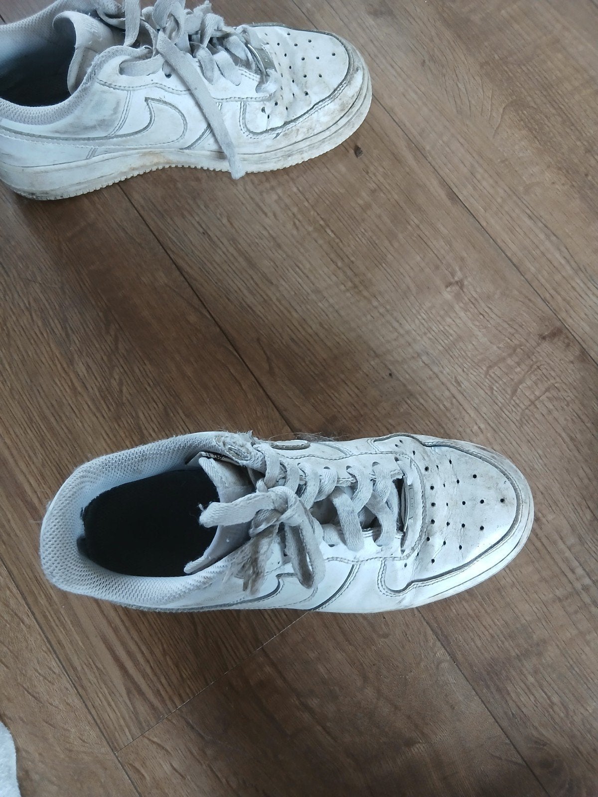 Gedragen Nike Air Force 1 Sneakers, Wit, Nike, Ophalen of Verzenden, Sneakers of Gympen