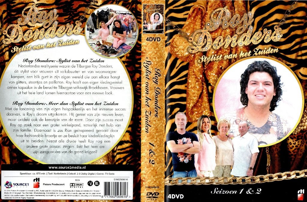 Roy Donders, seizoen 1 & 2, Alle leeftijden, Boxset, Ophalen of Verzenden, Zo goed als nieuw